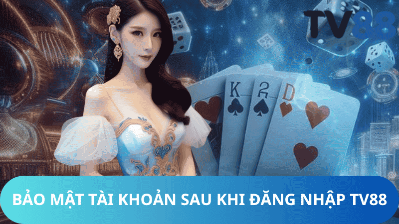 Bảo Mật Tài Khoản Sau Khi Đăng Nhập TV88