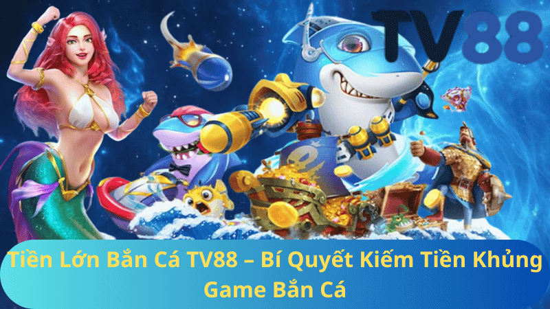 Tiền Lớn Bắn Cá TV88 - Bí Quyết Kiếm Tiền Khủng Game Bắn Cá
