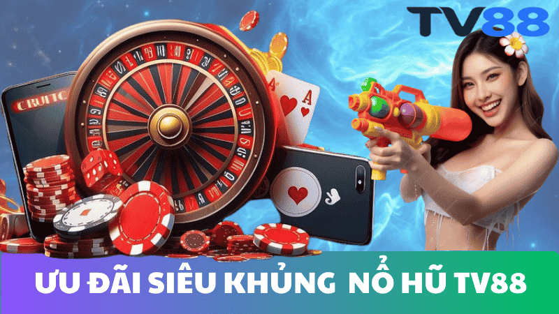 ƯU ĐÃI SIÊU KHỦNG DÀNH RIÊNG CHO GAME NỔ HŨ TV88
